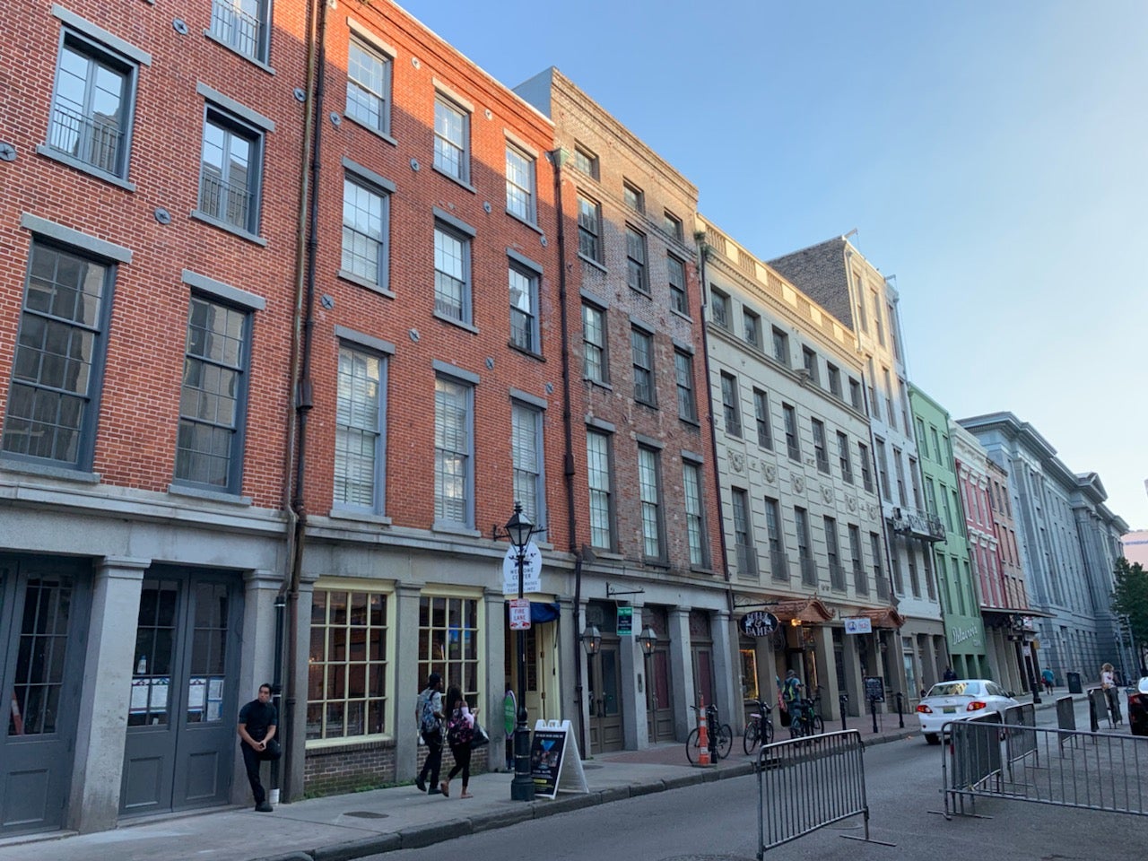 Row of buildings in New Orleans