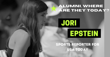 Photo of Alumni sports reporter Jori Epstein