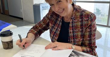 Mary Bock Signing
