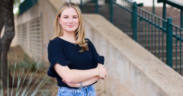 A headshot of student Casey McKee