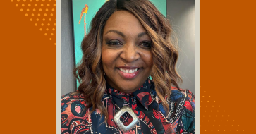 A headshot of Fran Harris