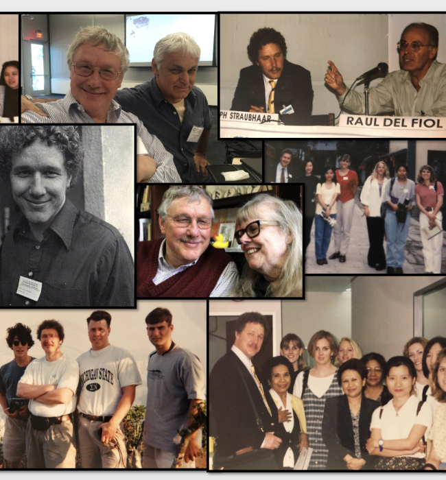Joe Straubhaar looks back on the places his academic career has taken ...