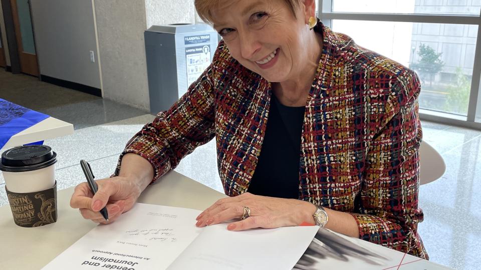 Mary Bock Signing