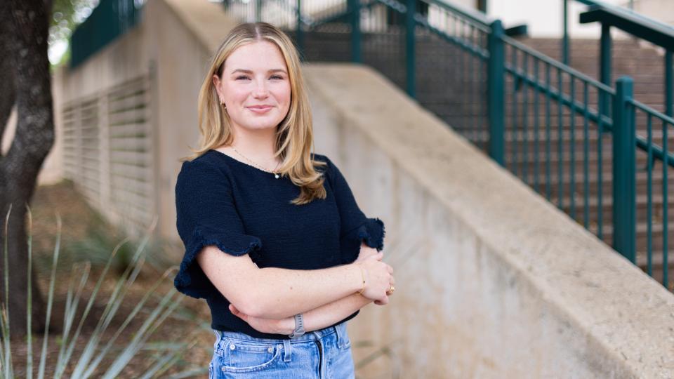 A headshot of student Casey McKee