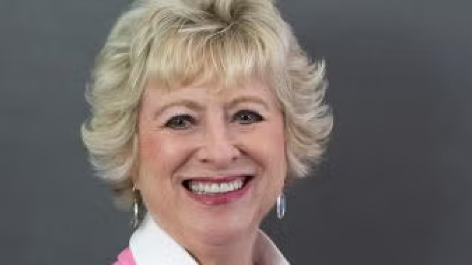 A headshot of Gail Cooksey