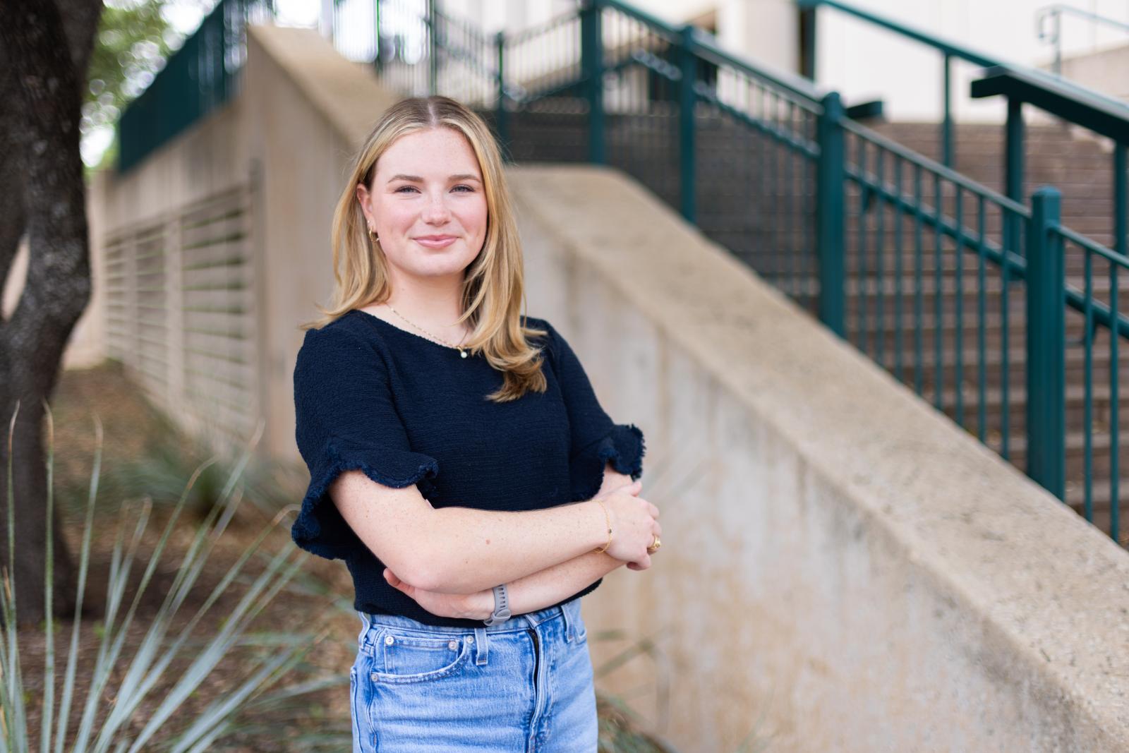 A headshot of student Casey McKee